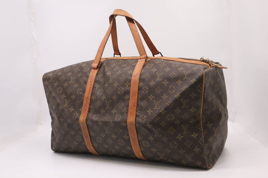 Louis Vuitton Sac Souple 55 Monogram Canvas Handbag
