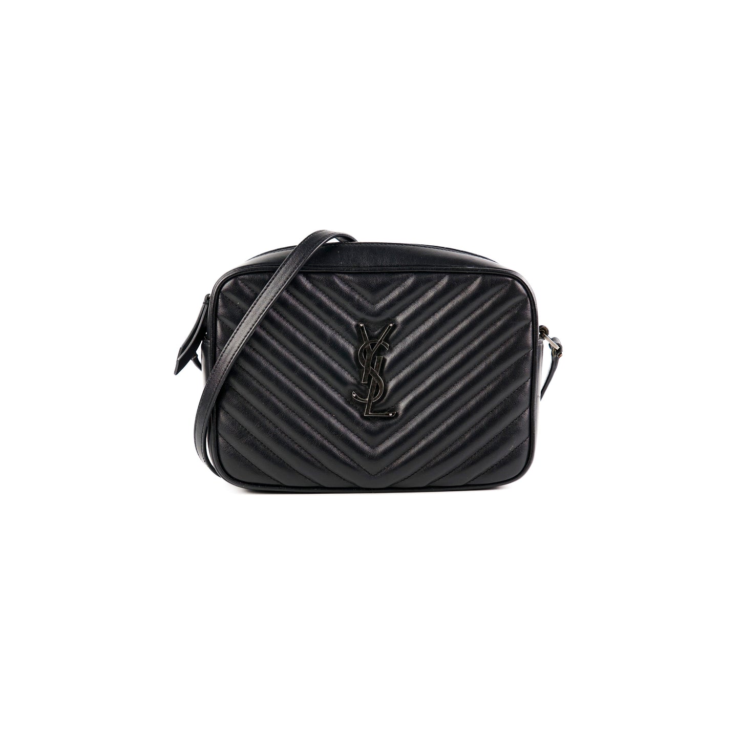 YSL Saint Laurent Lou Camera Bag Black Travel Bag