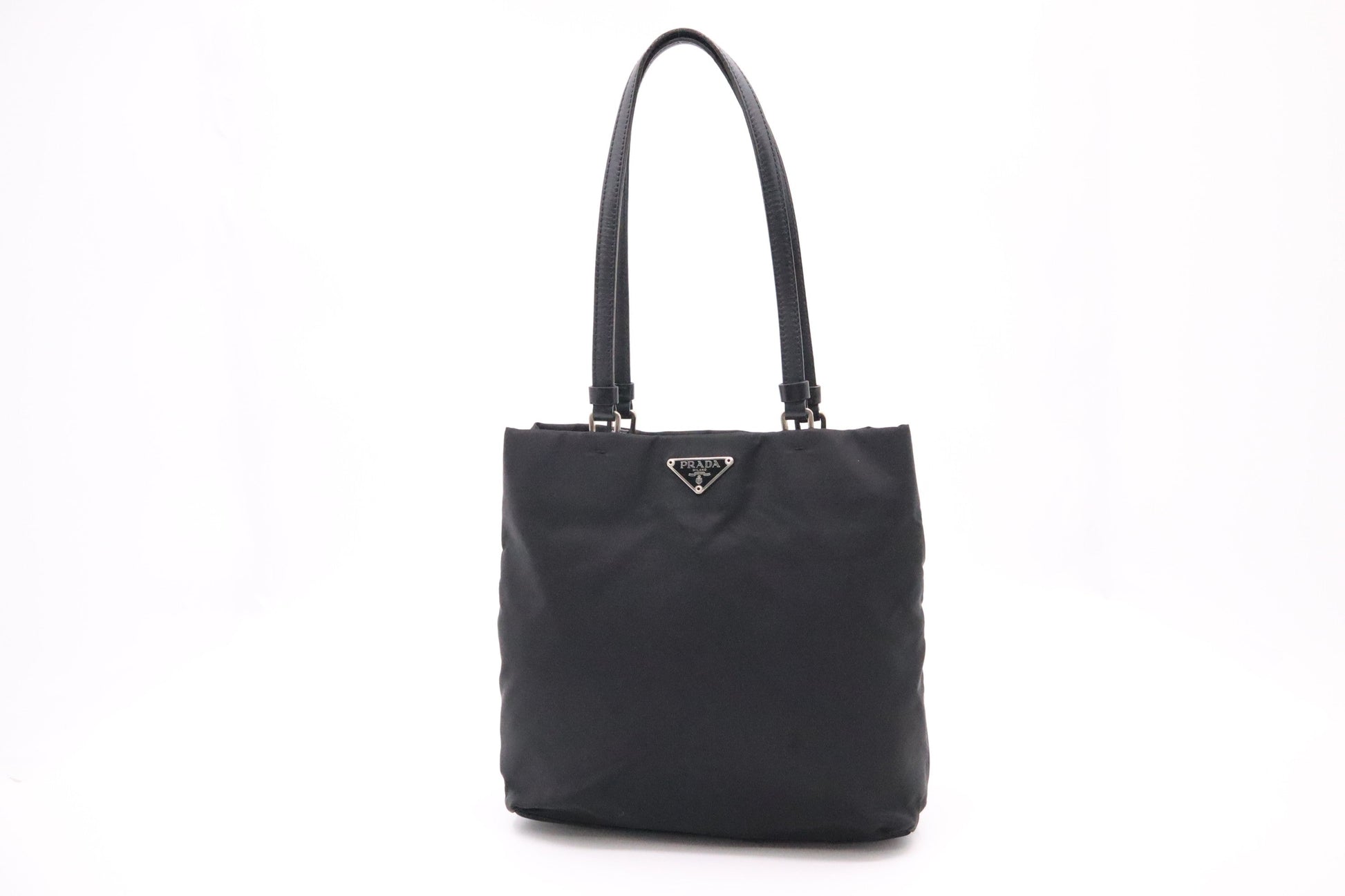 Prada Shoulder Bag In Nylon Black