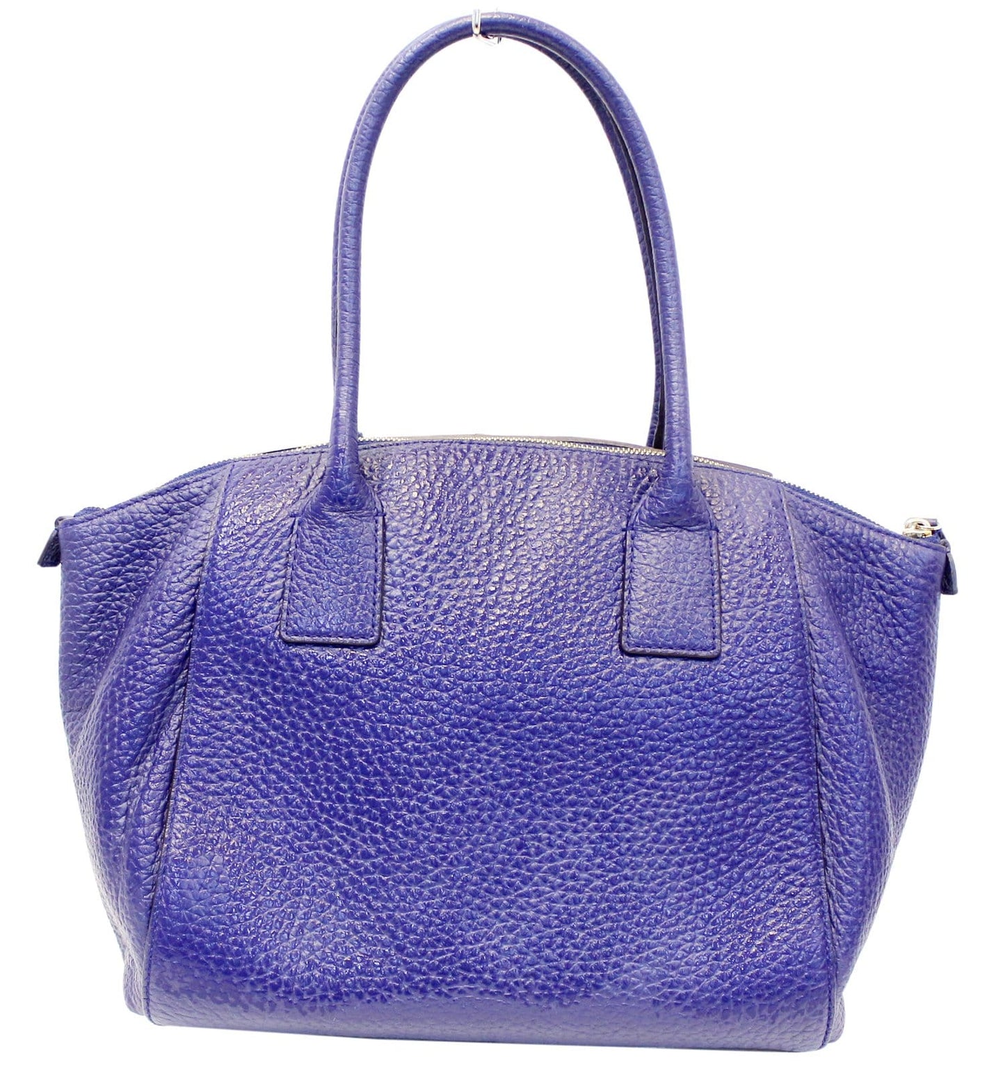 Kate Spade Pebbled Shoulder Bag Leather Blue