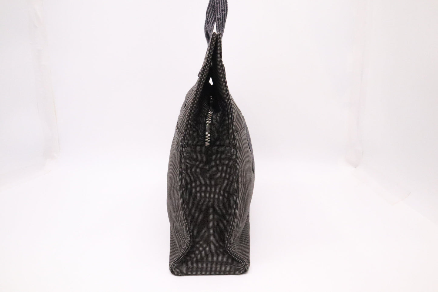 Hermes Fourre Tout Mm In Gray Herline Handbag Canvas Travel Bag