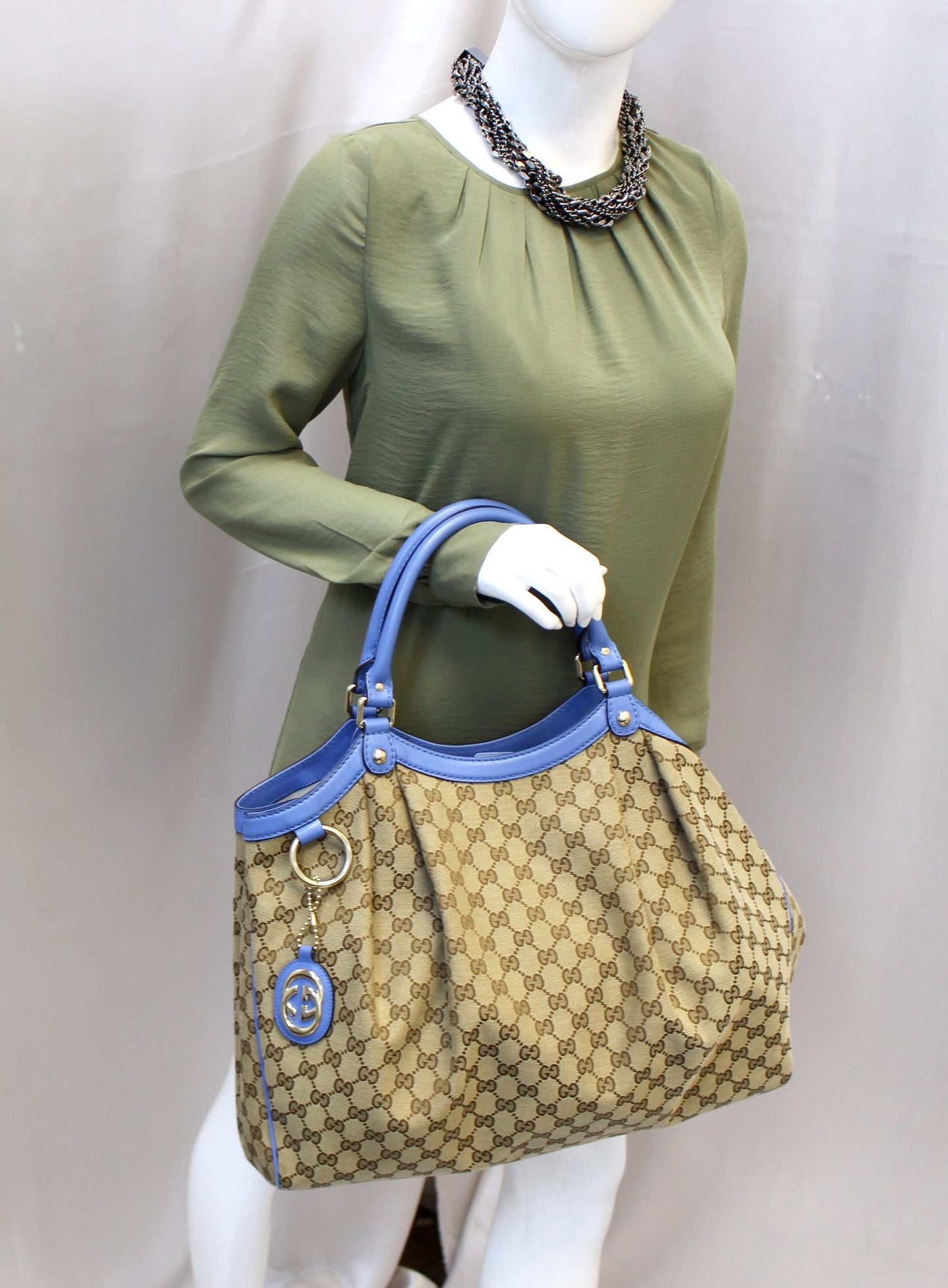 Gucci Sukey Tote Bag Canvas Large