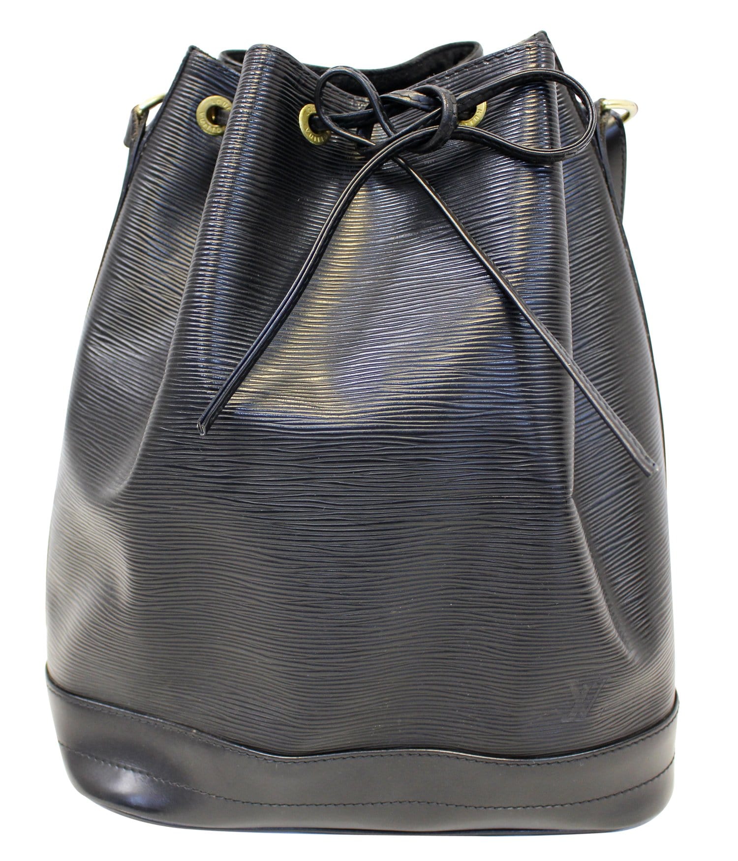 Louis Epi Noe Shoulder Bag Leather Black