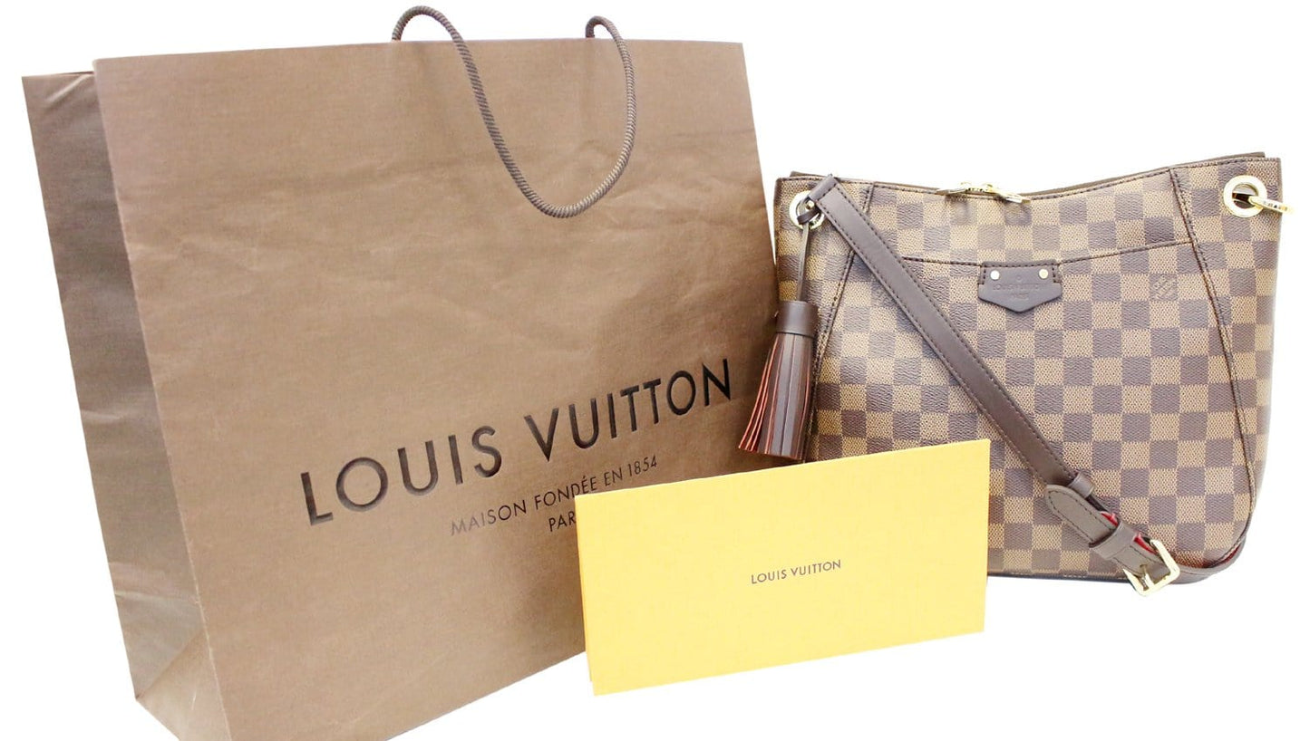 Louis Damier Ebene South Bank Besace Crossbody Crossbody Bag