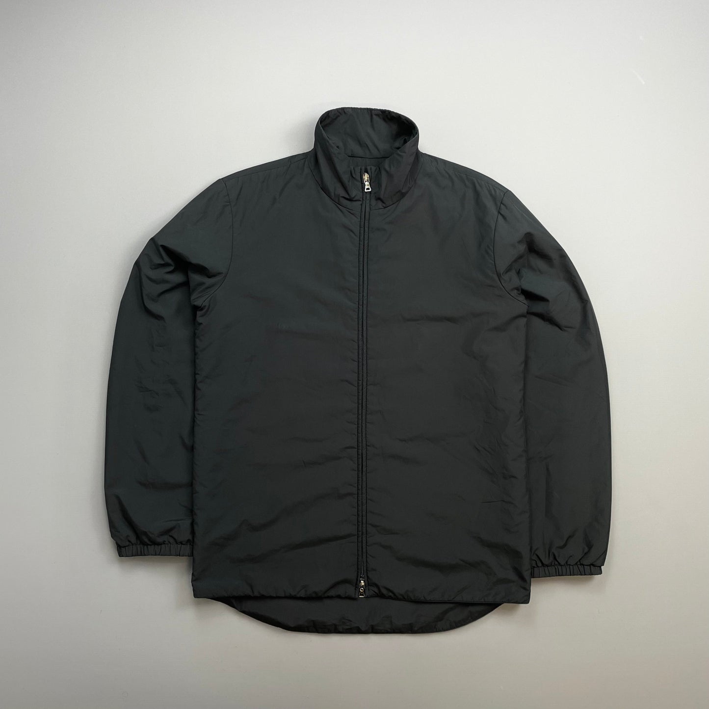 Prada Bag Sport 00s Minimalistic Padded Windbreaker Track Jacket Black Mini Bag