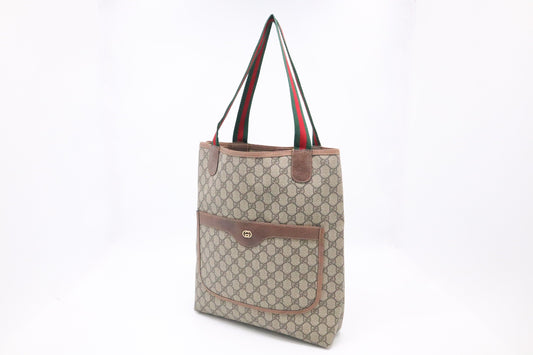 Gucci GG Supreme Canvas Tote Bag Canvas 3