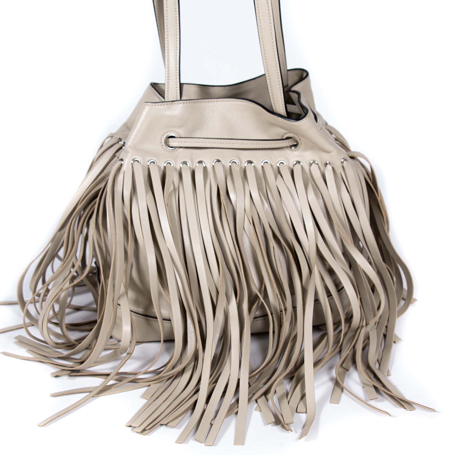 Prada Fringes Bag Bucket Bucket Bag