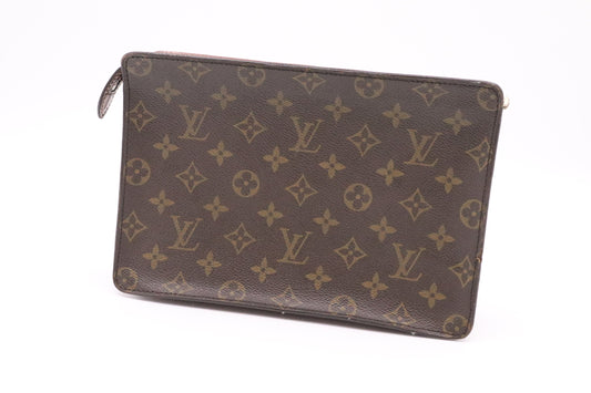 Louis Vuitton Pochette Homme Monogram Canvas Clutch Bag