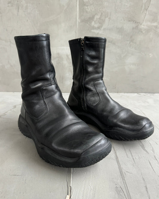 Prada Shoe Vibram Boots - UK 8 Black Shoes