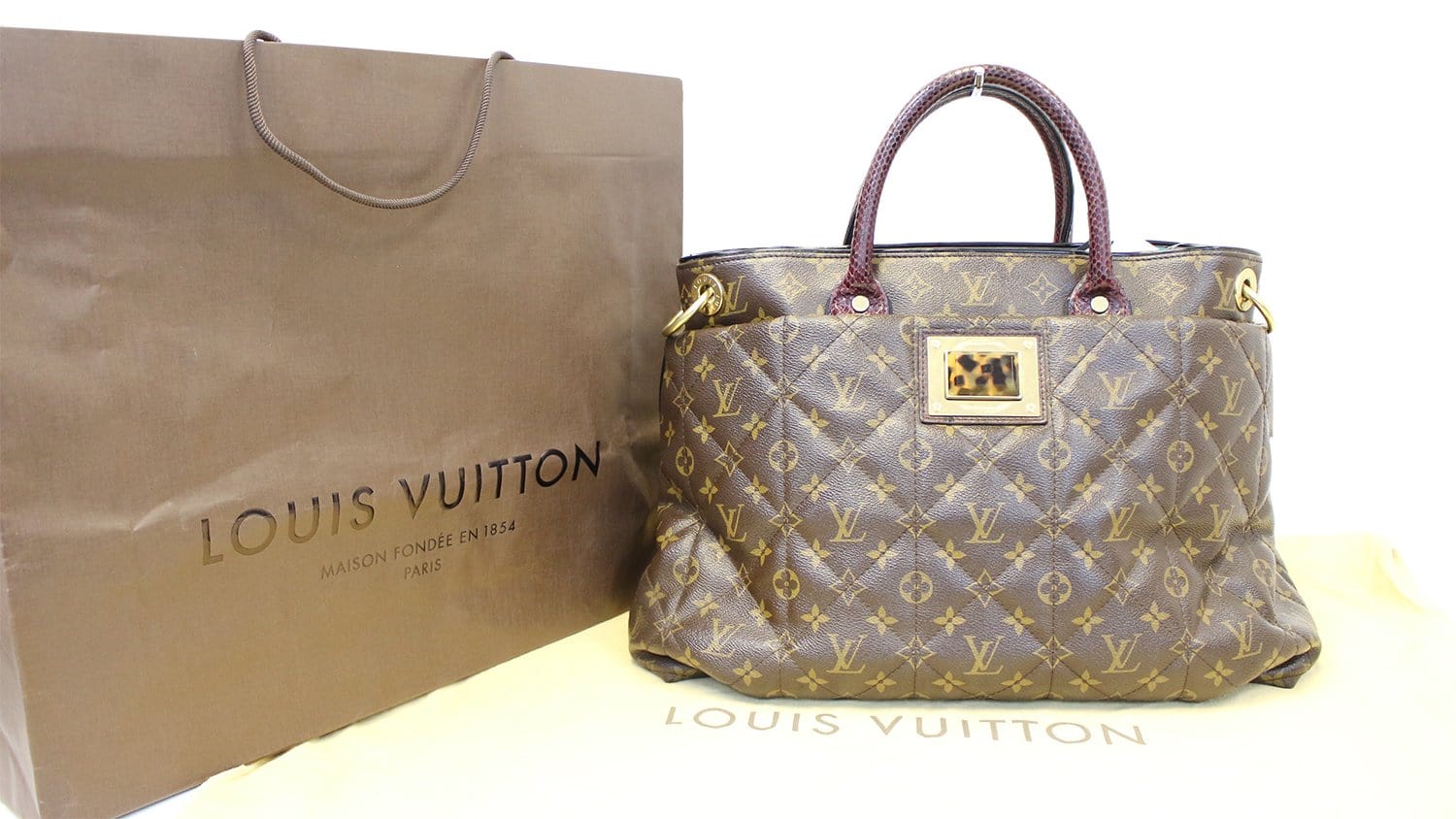 Louis Etoile Exotique Gm Tote Bag Limited Monogram