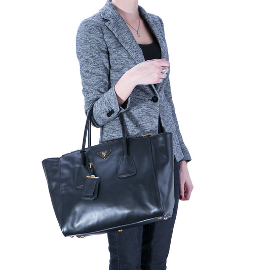 Prada Soft Shoulder Bag Vitello
