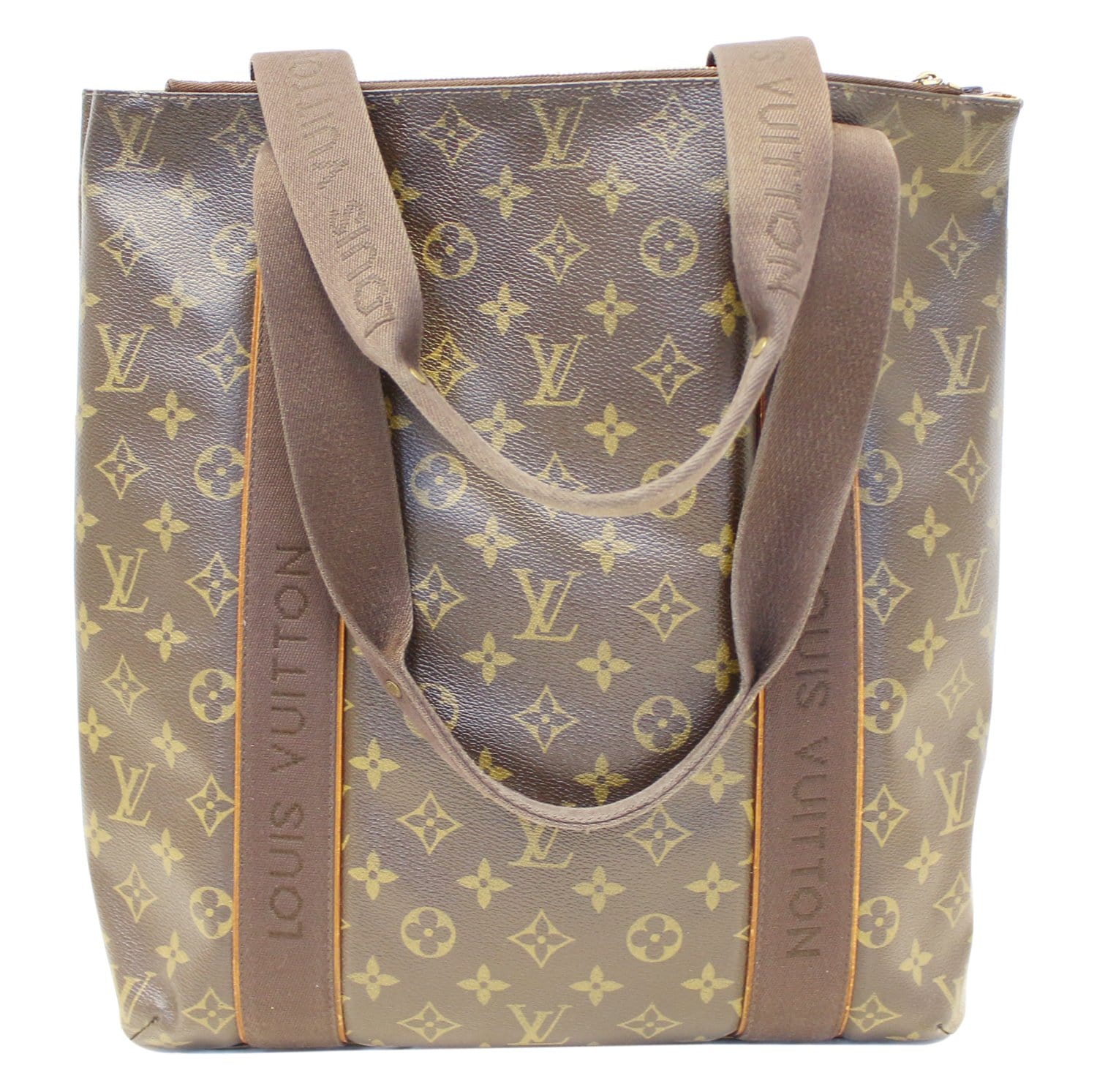 Louis Cabas Beaubourg Tote Bag Canvas Monogram Shoulder Bag