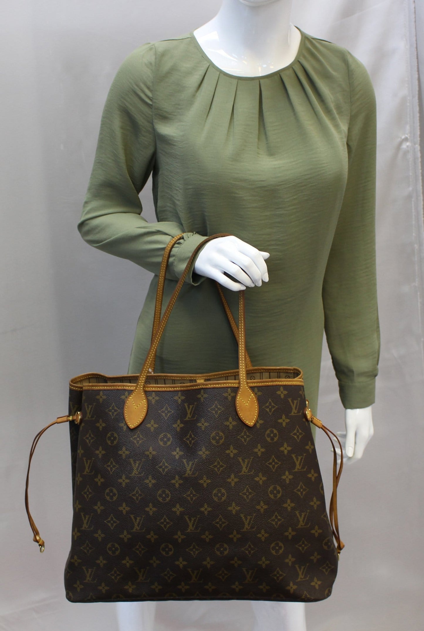 Louis Tote Bag Neverfull Gm Canvas Monogram Shoulder Bag