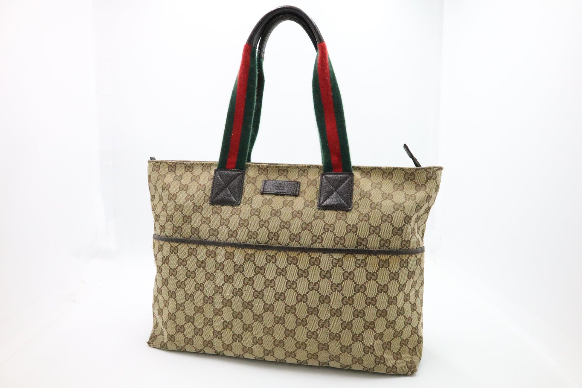 Gucci Sherry GG Supreme Canvas Tote Bag