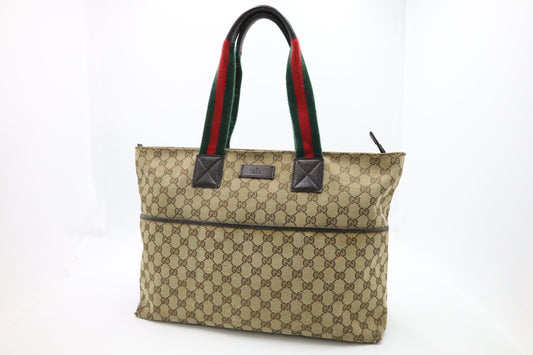 Gucci Sherry GG Supreme Canvas Tote Bag