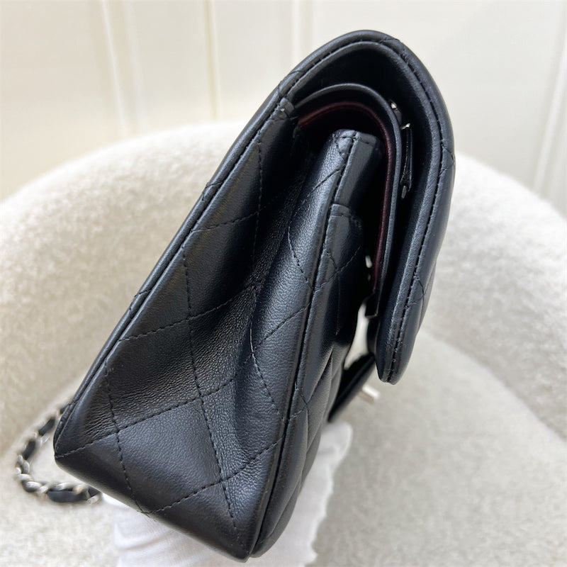 Chanel [Original Receipt - 2021] Small Classic Flap CF in Black Lambskin and SHW (Model: ) Accessory