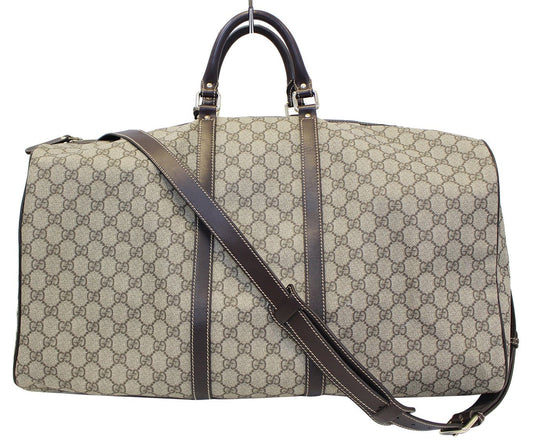 Gucci Plus Carry On Duffle Shoulder Bag Large