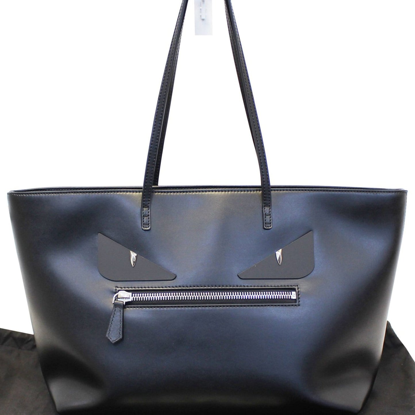 Fendi Monster Roll Tote Bag Leather Medium