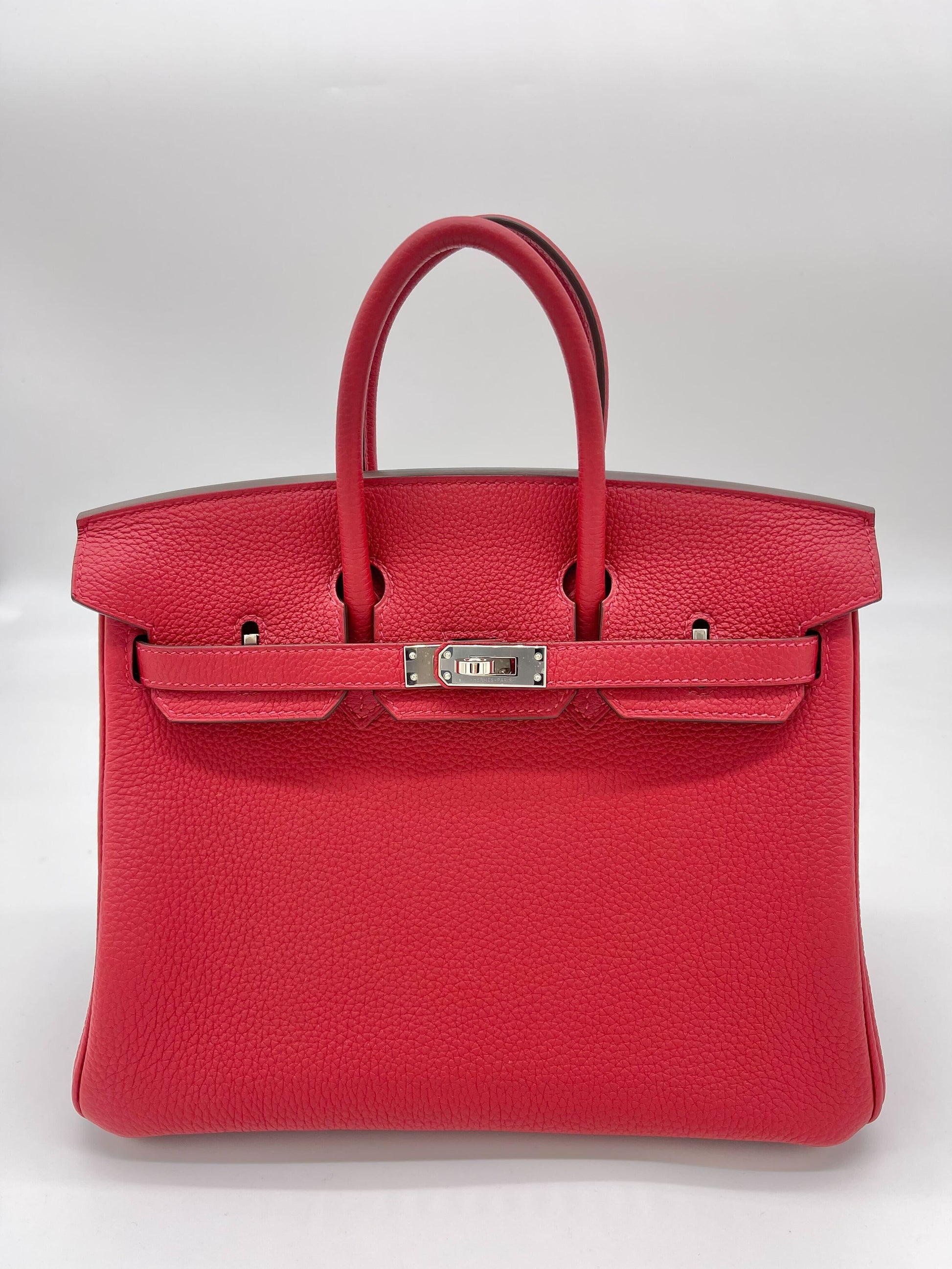 Gucci Hermes Birkin Verso Veau Rouge Cas Ue Togo Travel Bag