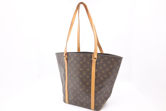Louis Vuitton Sac Shopping 48 Monogram Canvas Handbag Canvas 1