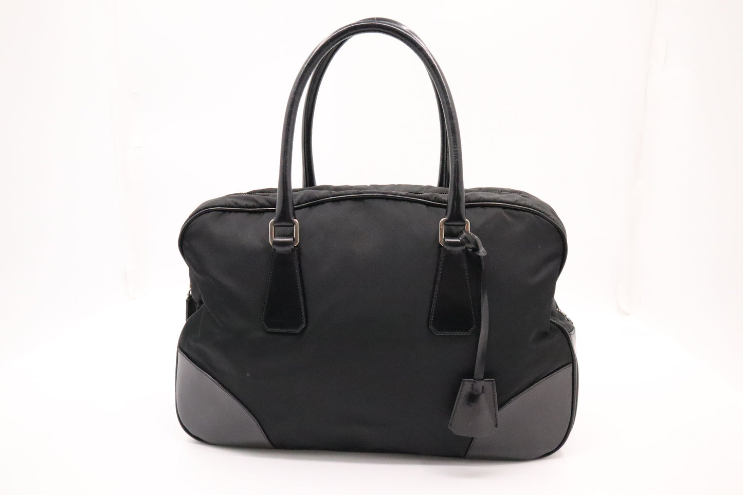 Prada Business Bag In Nylon Black Travel Bag
