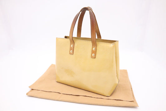 Louis Vuitton Reade Vert Impression PM Vernis Handbag