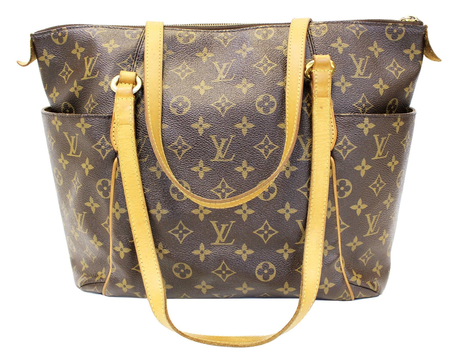 Louis Totally Mm Tote Bag Canvas Monogram