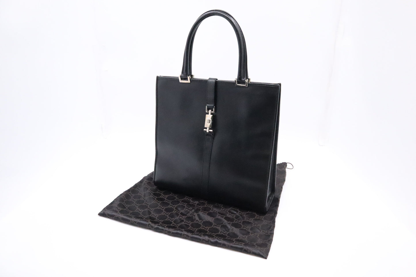 Gucci Black Leather Handbag