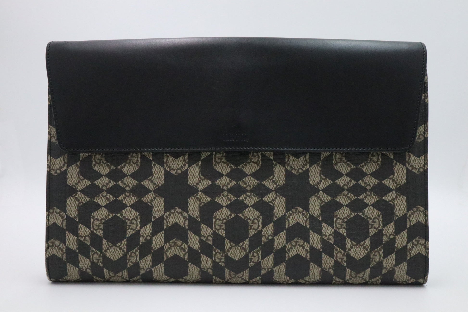 Gucci Kaleidoscope GG Supreme Canvas Clutch Bag