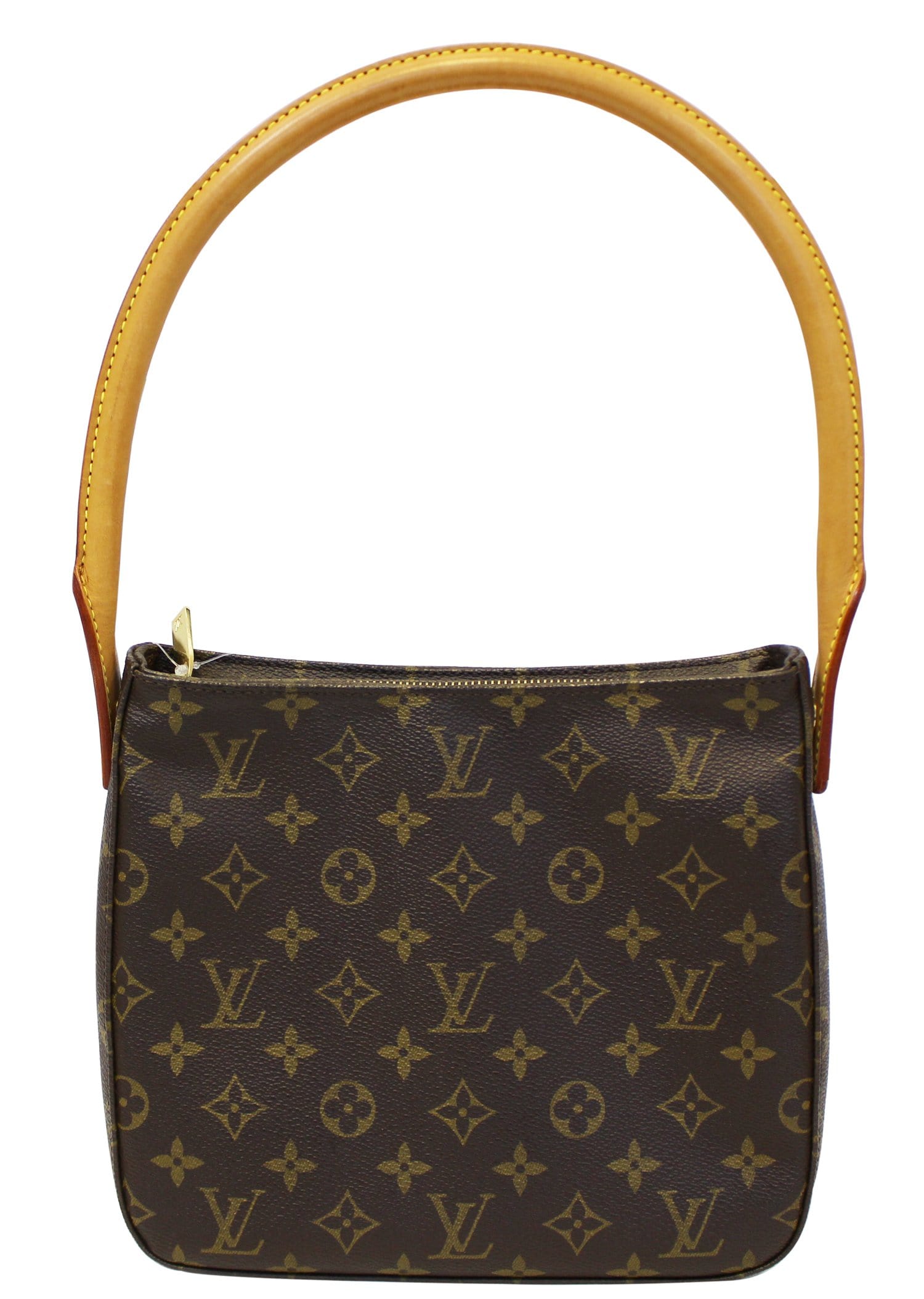 Louis Looping Mm Shoulder Bag Canvas Monogram
