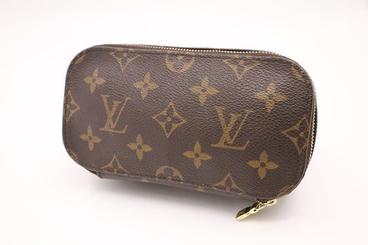 Louis Vuitton Trousse Brush Monogram Canvas Handbag Canvas 1