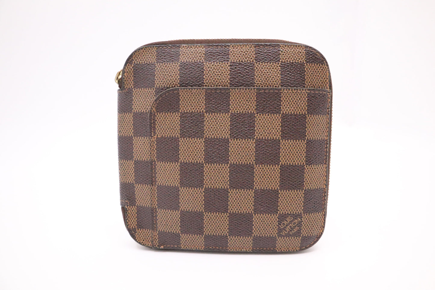 Louis Vuitton Olav Organizer Ebene Damier Canvas Handbag