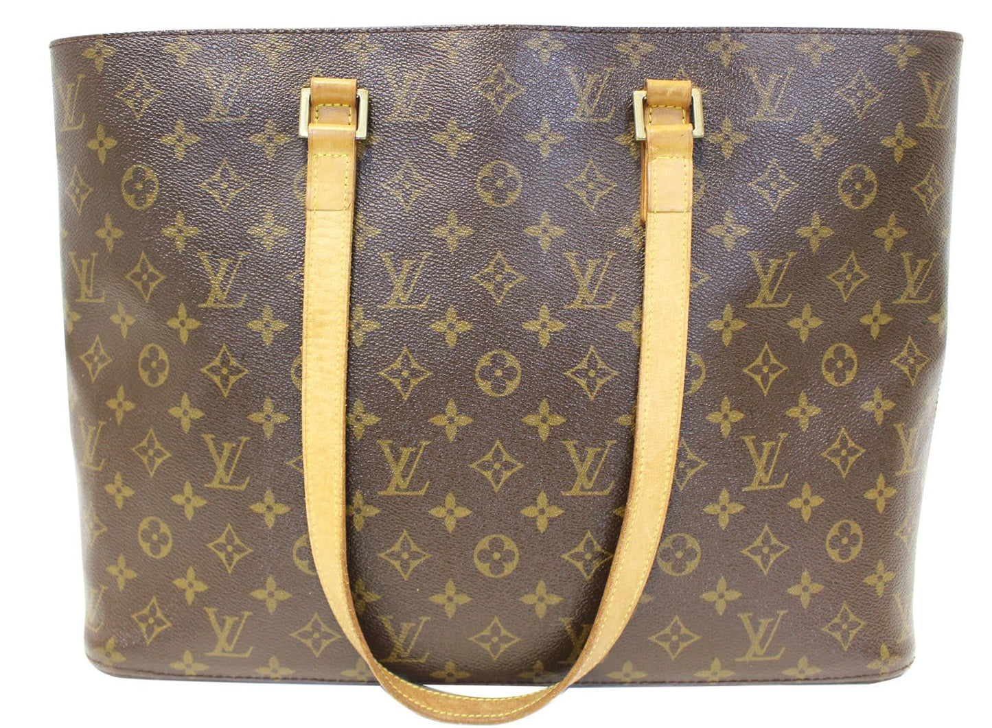 Louis Handbag Luco Tote Canvas Monogram Shoulder Bag