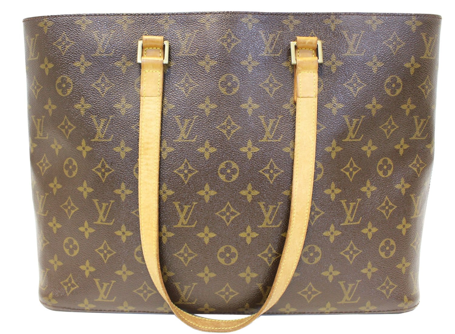 Louis Handbag Luco Tote Canvas Monogram Shoulder Bag