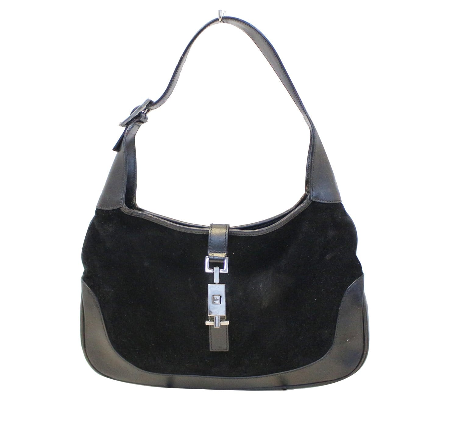 Gucci Jackie Hobo Shoulder Bag Leather Suede