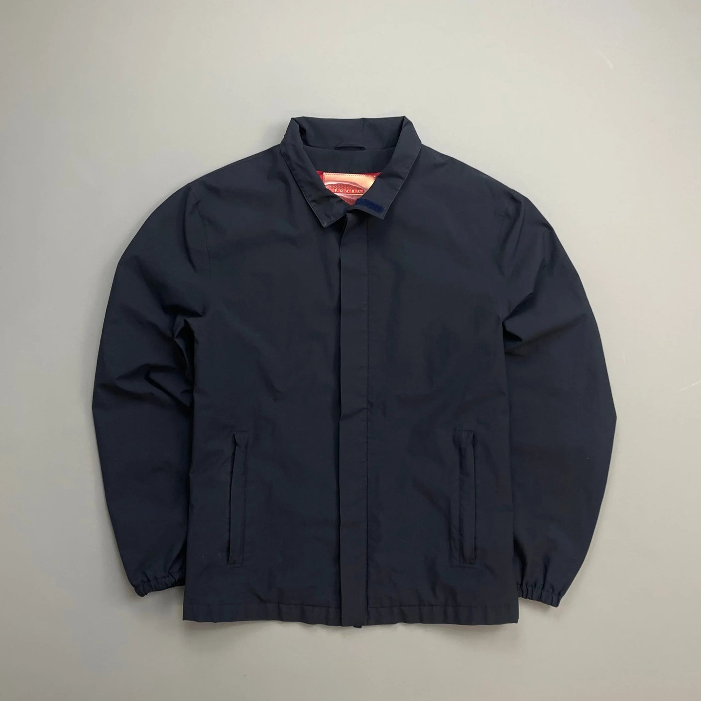 Prada Handbag Sport 00s Goretex Hidden-Vent Technical Jacket Navy