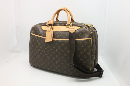 Louis Vuitton Alize 2 Pouches Monogram Canvas Handbag