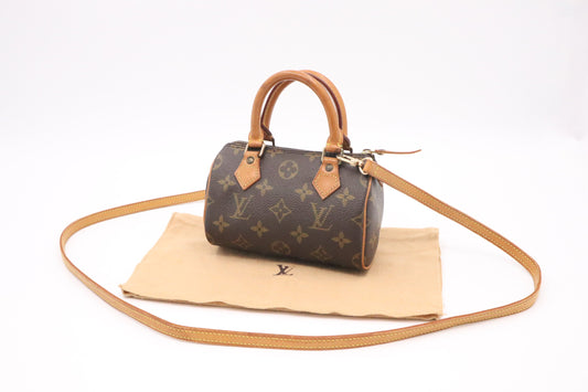 Louis Vuitton Speedy Monogram Canvas Mini Bag