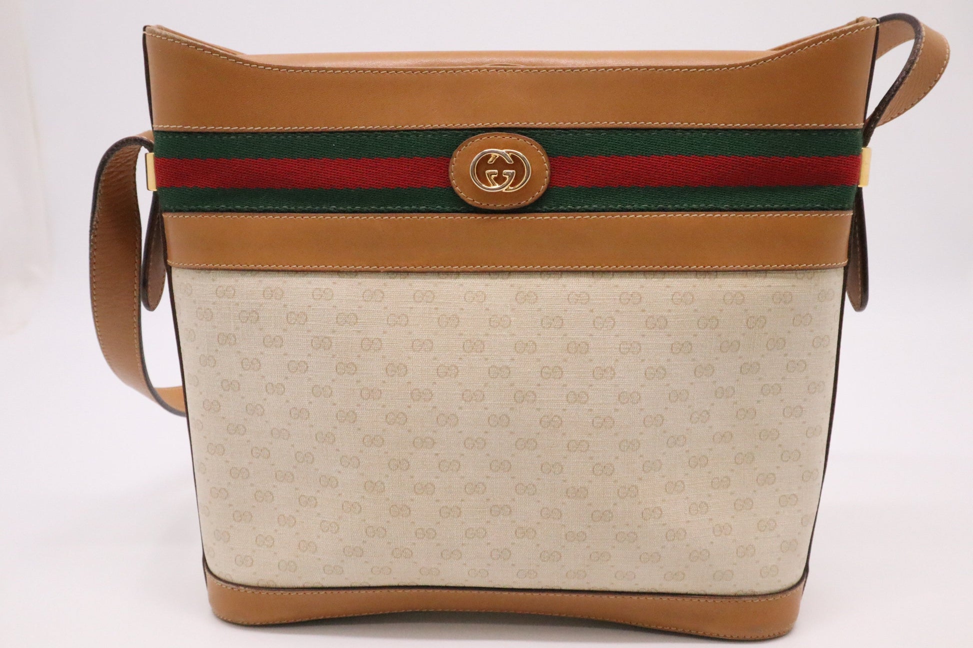 Gucci Micro GG Coated Canvas White Apparel