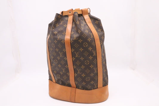 Louis Vuitton Randonnee Monogram GM Canvas Handbag