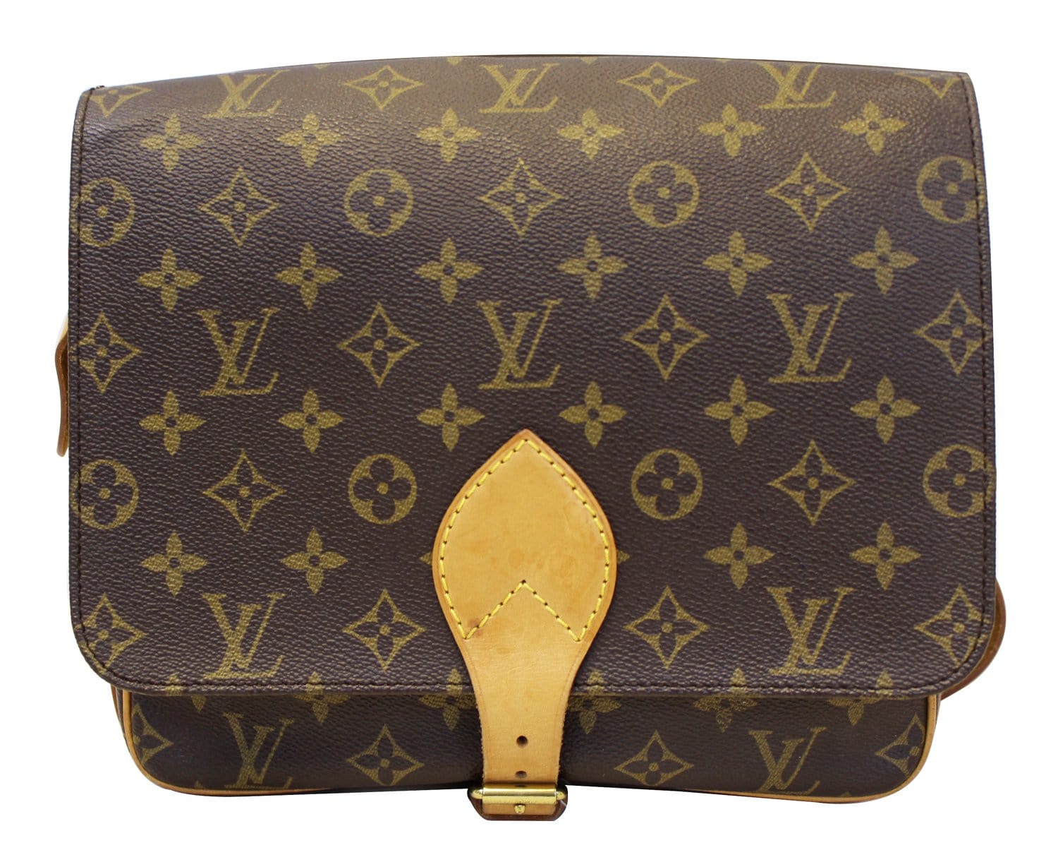 Louis Cartouchiere Gm Crossbody Bag Canvas Monogram
