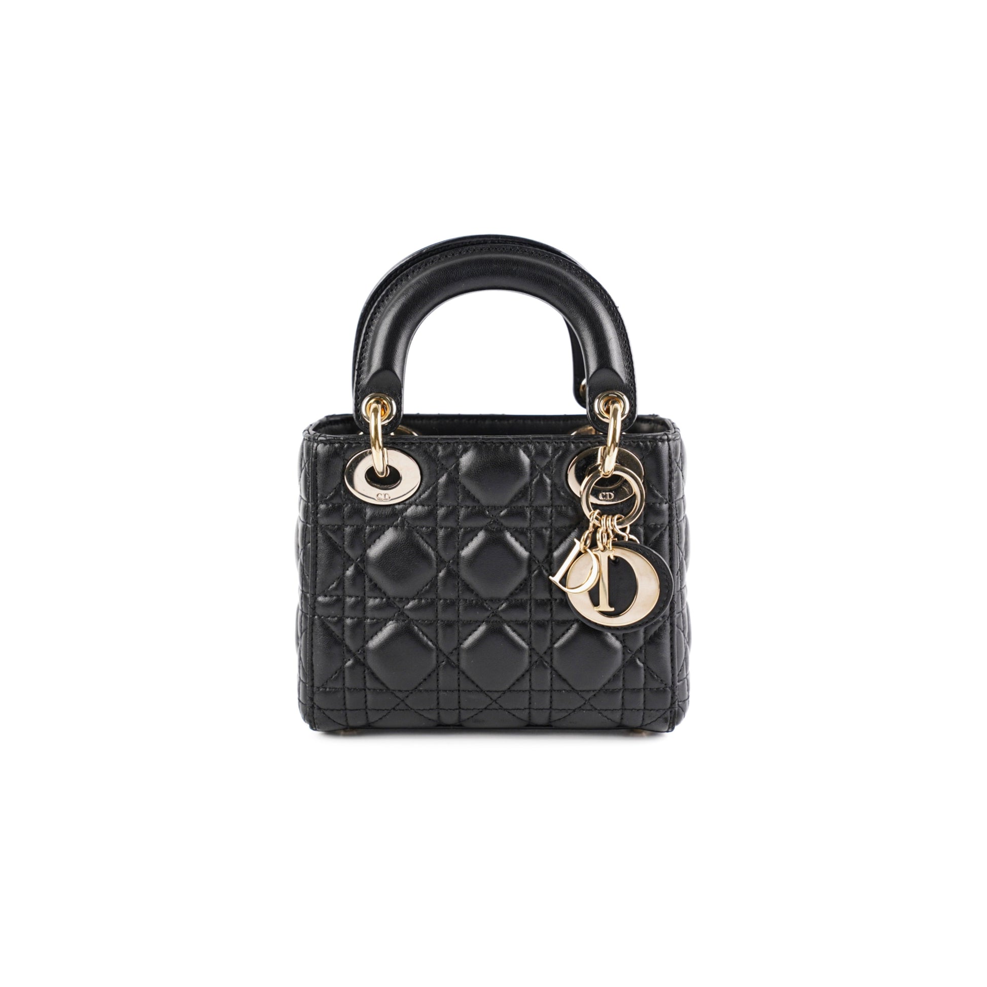 Dior Item Lady Crossbody Bag Black Mini