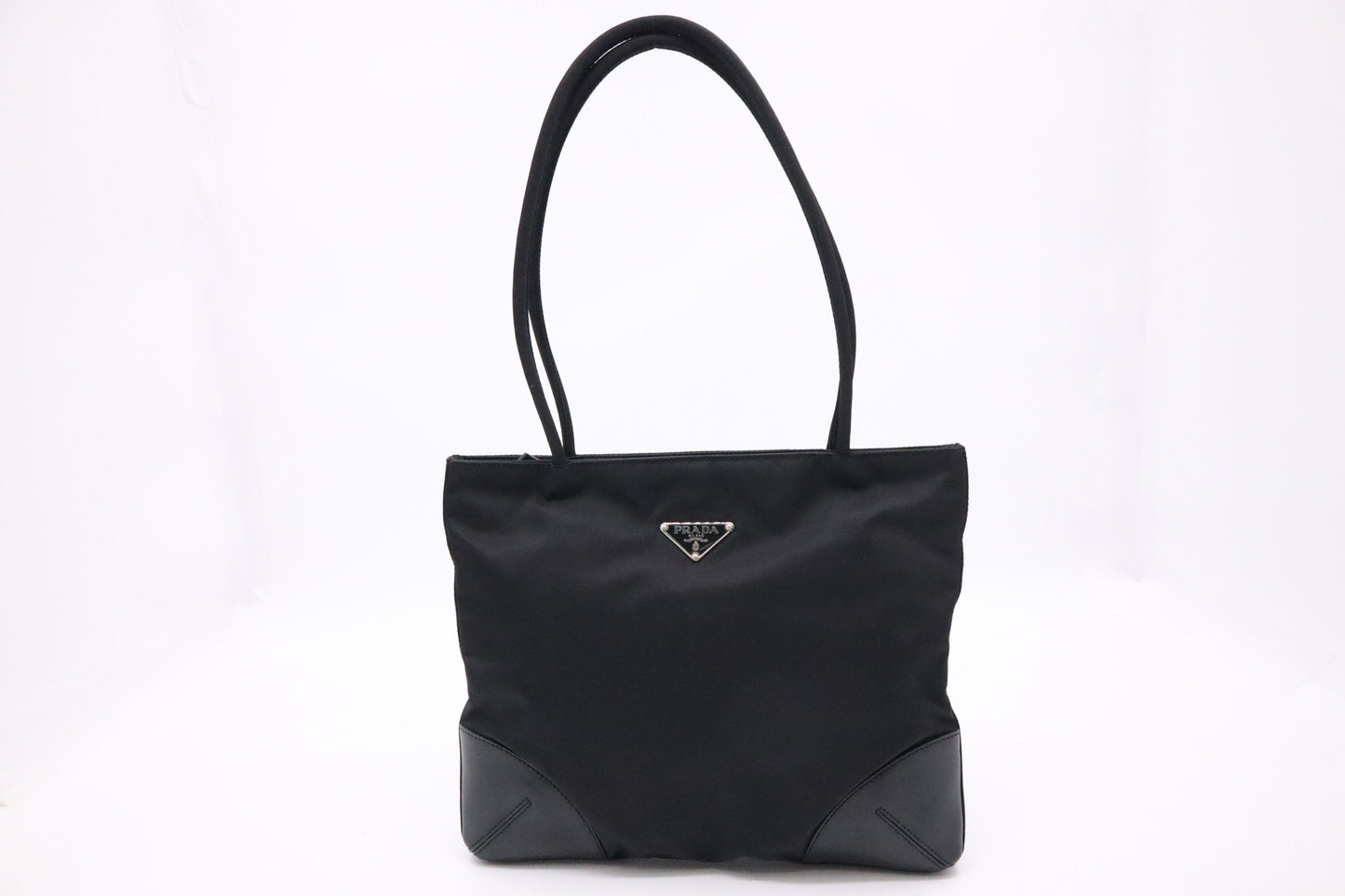 Prada Shoulder Bag In Canvas Nylon