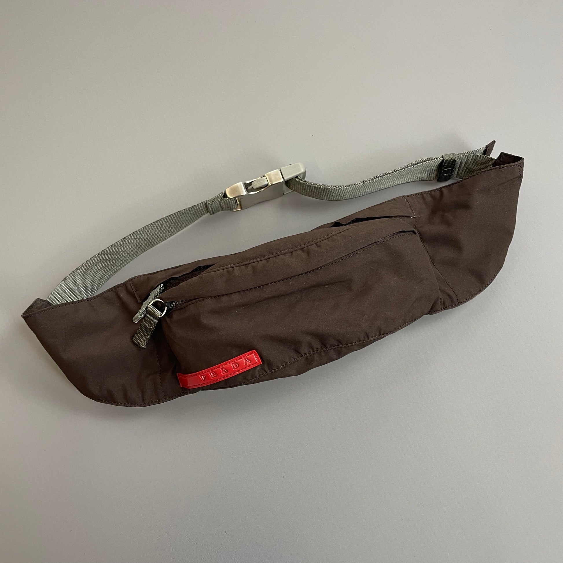Prada Handbag Sport 00s Side Bag Brown
