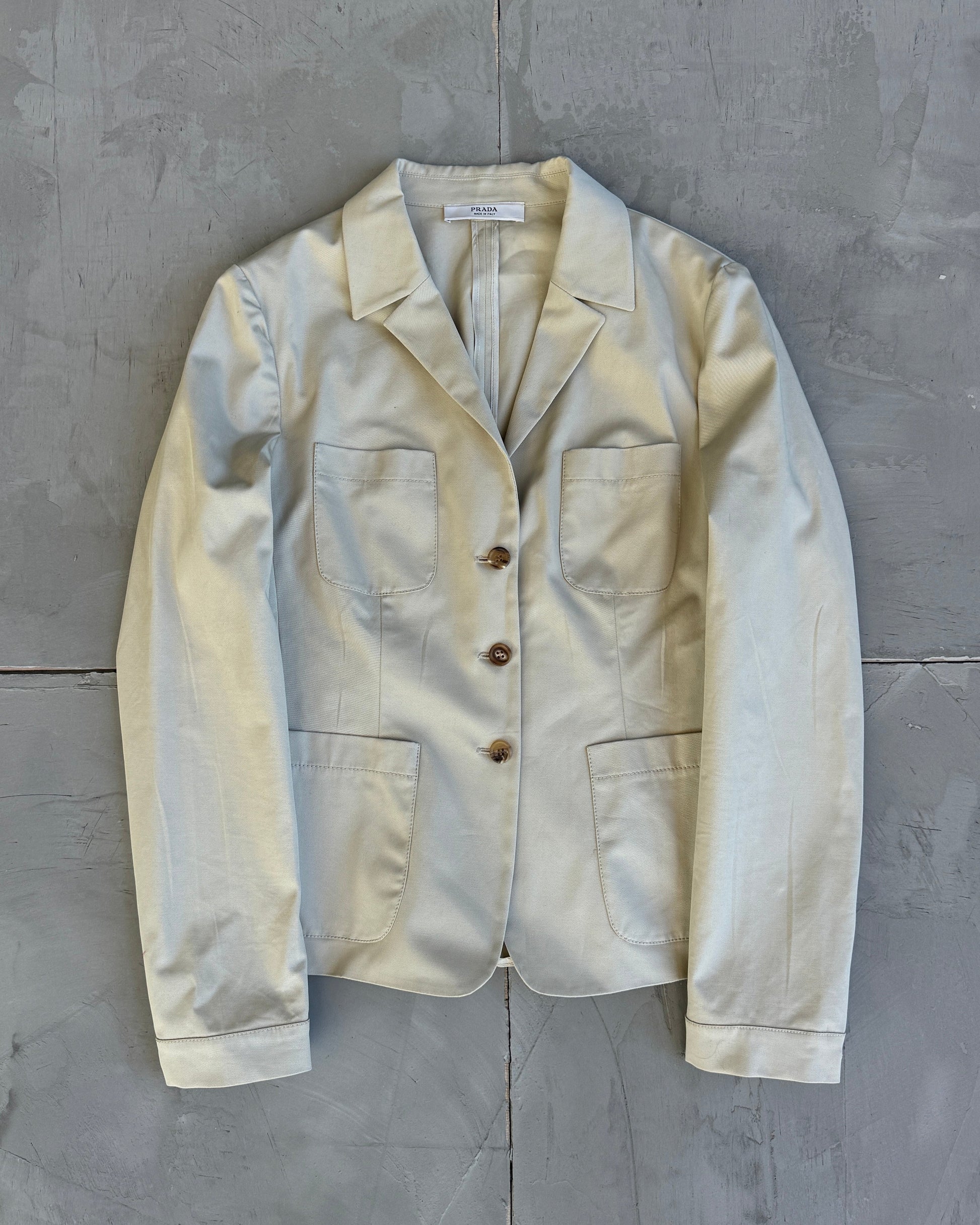 Prada Handbag AW Cotton Blazer - M