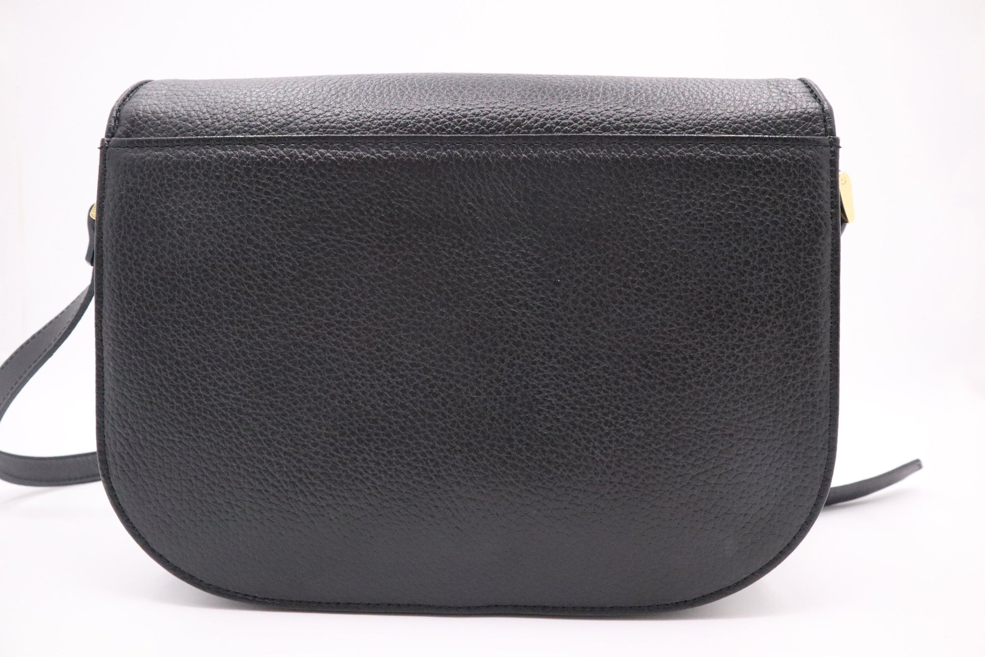 Burberry Shoulder Bag In Leather Black