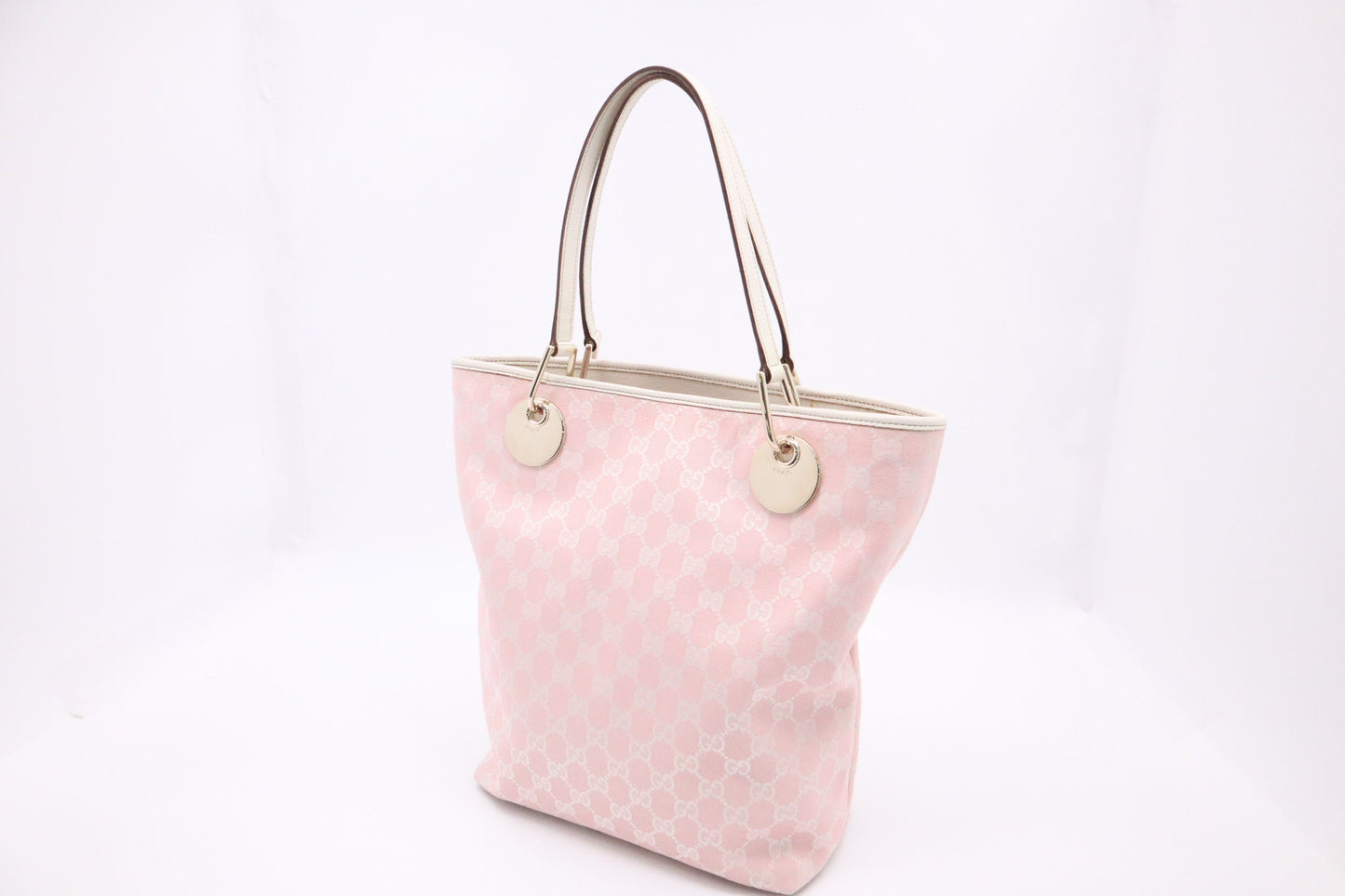 Gucci GG Canvas Pink Tote Bag