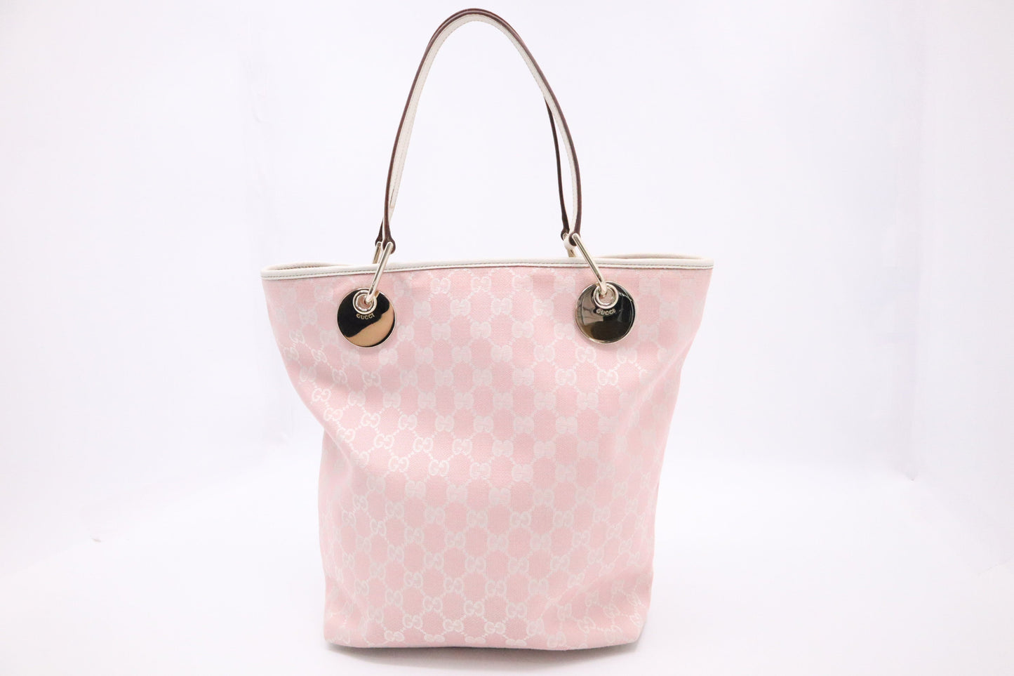 Gucci GG Canvas Pink Tote Bag