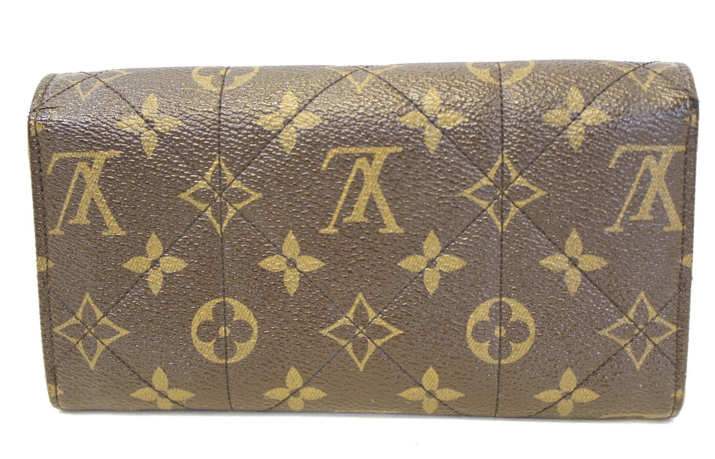 Louis Sarah Etoile Wallet Clutch Bag Canvas Monogram
