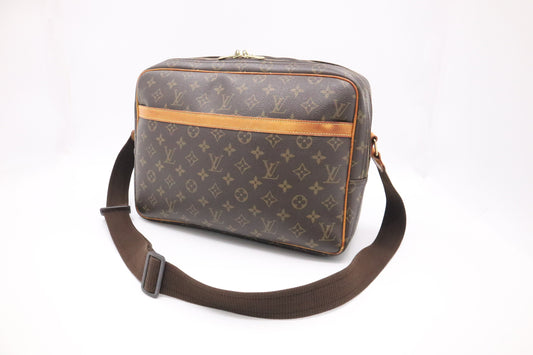 Louis Vuitton Reporter Monogram GM Canvas Handbag Canvas 1